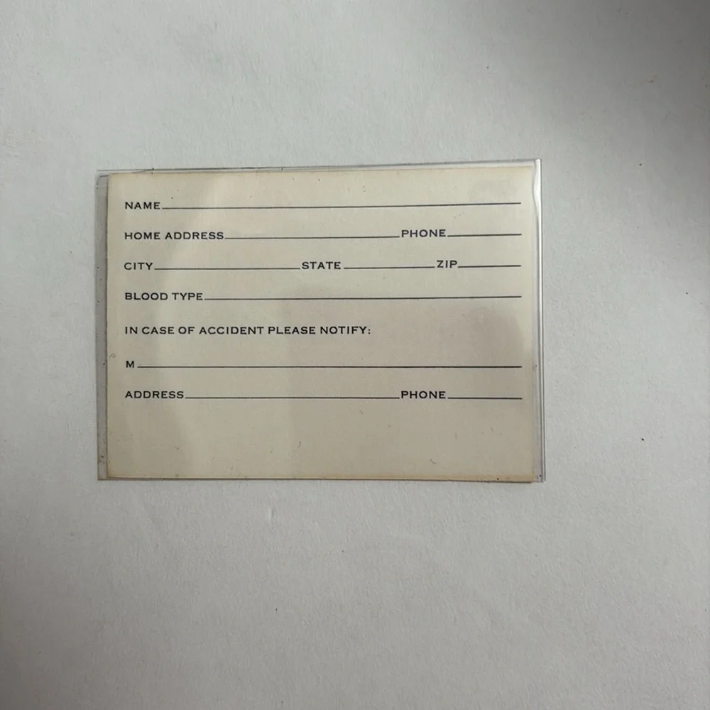 PIERRE CARDIN vintage card/money holder